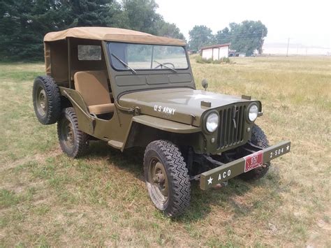 1951 Willys Jeep For Sale Cc 1130685