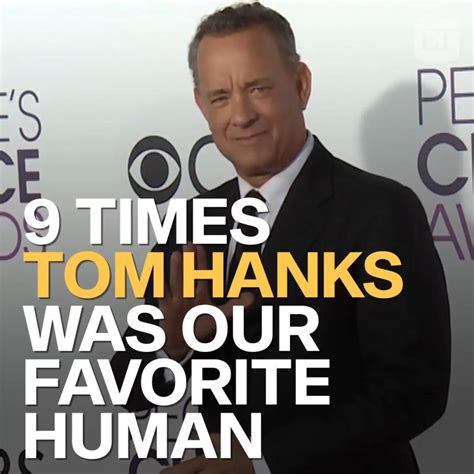 9 times tom hanks was our favorite human ever how amazing is tom hanks as a person 😍🙌 let us