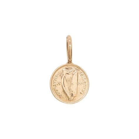 irish 3d coin charm with hare on 16' chain by katie ... 1 people have already reviewed katie mullally.