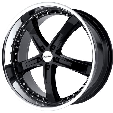 Tsw Wheel 1780jar405114b76 Tsw Jarama Series Gloss Black Wheels With