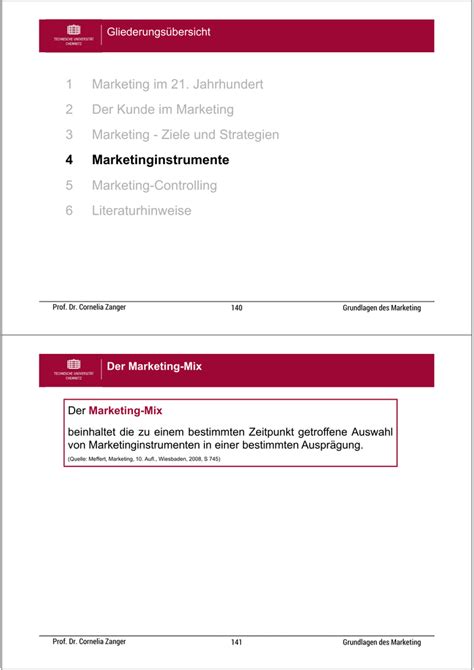 Der erfolg eines unternehmens wird maßgeblich durch marketinginstrumente beeinflusst. Teil 4.1 Produktpolitik