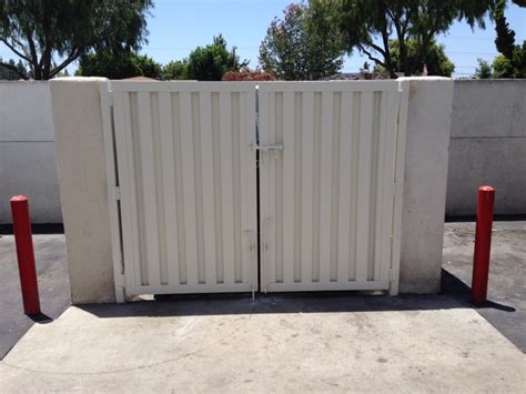We can help create and install an enclosure that is both functional and secure. Fusion Metalworks - Trash Enclosure Gates