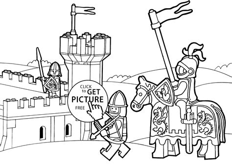 Kleurplaten Van Nexo Knights