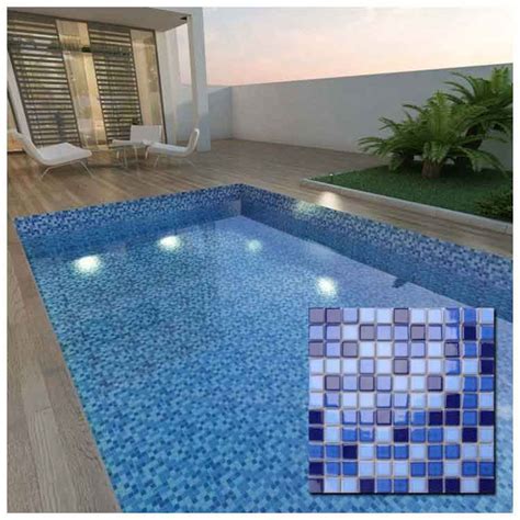 Blue Polished Ceramic Wall Tilessize 300 X 300mmmodel Md018t
