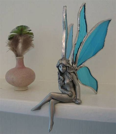 Pewter An Glass Fairy Fairy Statues Fairy Artwork Fairy Art Dolls