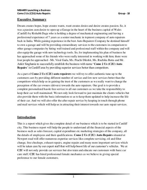 42+ Sample Business Plan For Auto Shop Pictures - sample factory shop