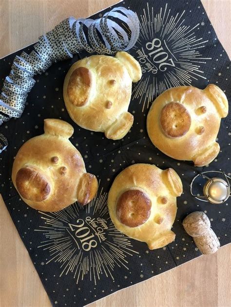 Glücksbringer aus Germteig | Rezepte, Teig, Lebensmittel essen