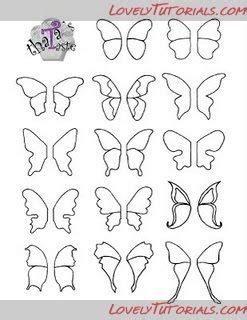 Stencils "Butterflies" -Butterfly templates - Master ...