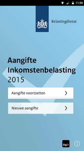Volgens de belastingdienst komen er wel aangiften binnen, maar lukt het niet bij iedereen. Aangifte 2015: doe je belastingaangifte via de app