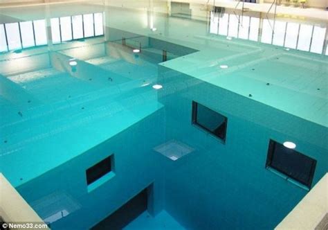 Fancy A Dip The World¿s Deepest Swimming Pool Which Descends 34