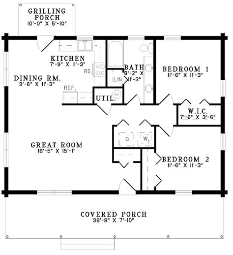 All are cozy and will be fun for the whole family! 2 Bedroom Cabin Kits 2 Bedroom Cabin House Plans, 2 ...