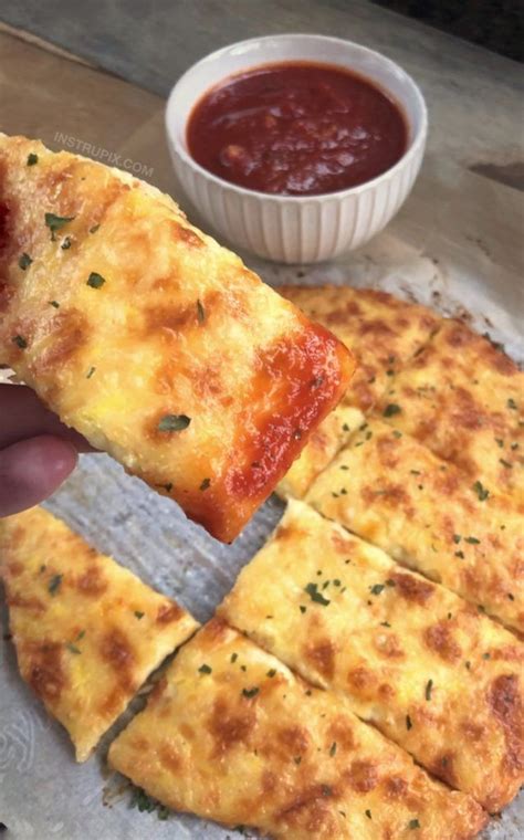 1/4 cup grated parmesan cheese (for dough). Keto Cheesy Garlic Breadsticks (4 Ingredients) | Recipe ...