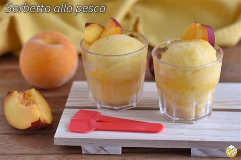 Il gelato è uno degli alimenti preferiti dagli italiani tanto che, secondo un sondaggio commissionato all'eurisko dall'igi (l'istituto del gelato italiano), piace al 95% della popolazione. Sorbetto alla pesca ricetta FACILE e cremoso con o senza ...
