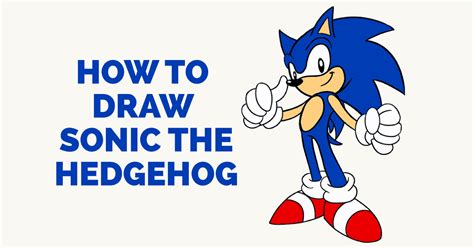 How To Draw Sonic Characters Here Though Is A Special Case