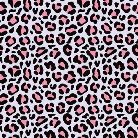 Premium Vector Bright Seamless Pattern With Leopard Print On A