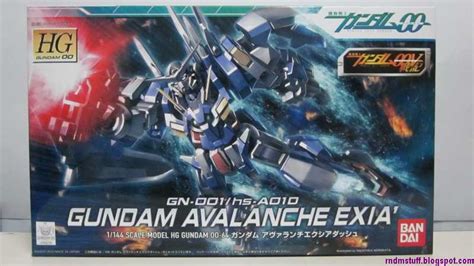 My review of gundam exia (hg) from mobile suit gundam 00! Random Stuff from the East: HG 1/144 Gundam Avalanche Exia ...