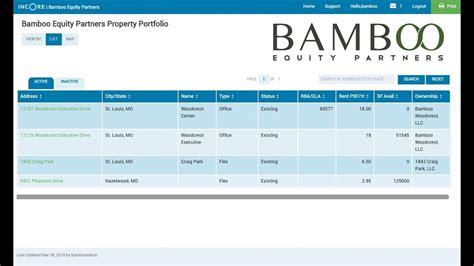 The asset management module lets users register landowners, record and track incidents, and add, review, and approve estimates. Incore Real Estate Portfolio Management Software - YouTube
