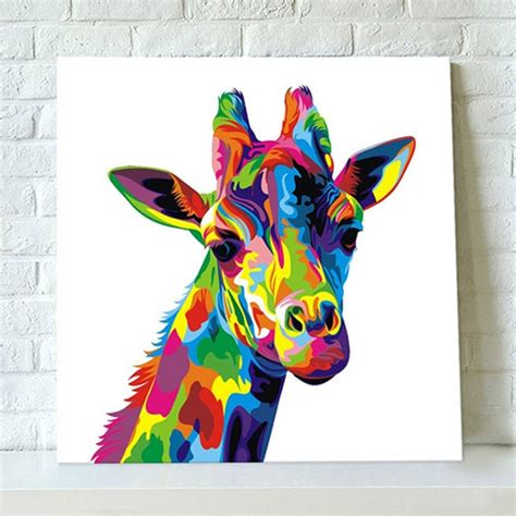 Modern Wall Art Hand Painted Animal Oil Painting On Canvas