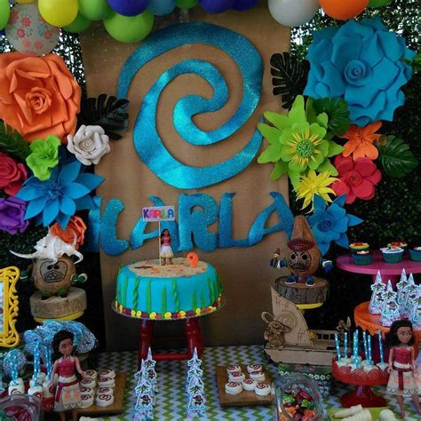 Moana Birthday Party Ideas Photo 5 Of 9 Moana Themed Party Moana