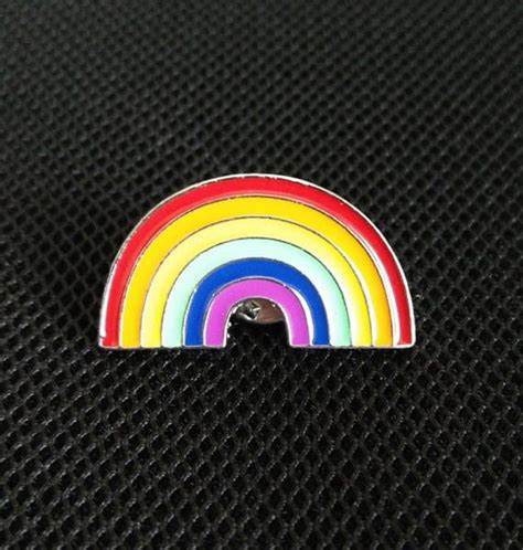 Rainbow Pin Καρφίτσα ουράνιο τόξο Rainbow Accessories Rainbow Pin