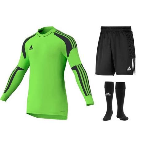 Adidas Goalkeeper Kit Greenblackblack