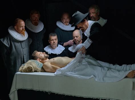 Homage To The Anatomy Lesson Steven R Tabor