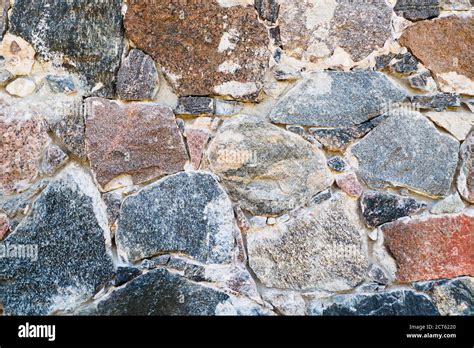 Stone Wall Texture Background Old Castle Stone Wall Wallpaper Stock