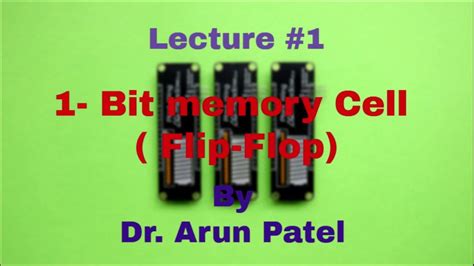 1 Bit Memory Cell Lect1 Youtube