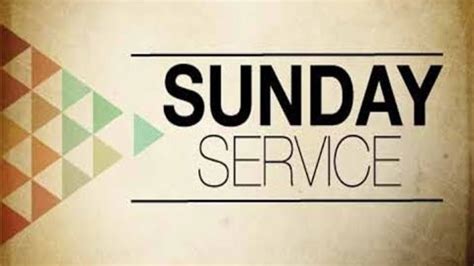 Sunday Service YouTube