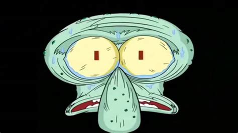Squidward Nightmare Face Youtube