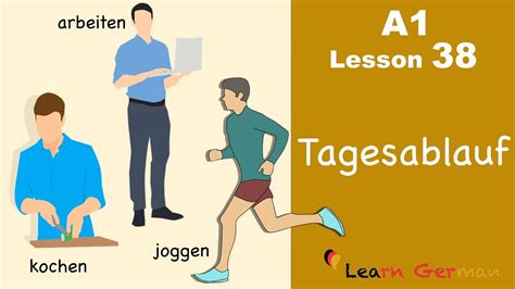 Learn German Tagesablauf Daily Routine German For Beginners A1