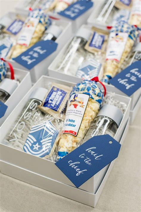 The goal of retirement party ideas is to honor the retiree, and be a fun occasion for other participants. SOCIAL EVENT GIFT BOX// Military retirement party gift ...