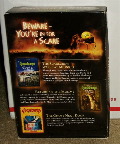 Goosebumps The Spine-Tingling Collection DVD BoxSet | eBay
