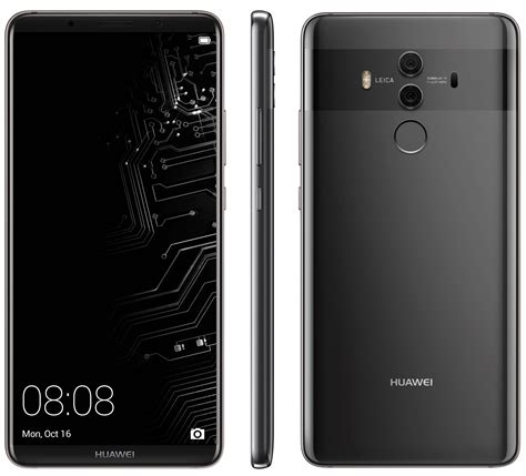 Huawei Mate 10 Pro Render Leaks In Insanely High Resolution Specs