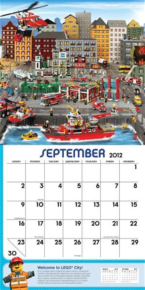 2012 Lego Wall Calendar