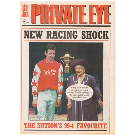 Lift your spirits with funny jokes, trending memes, entertaining gifs, inspiring stories, viral videos, and so much more. 6th August 1999 - BUY NOW - Private Eye magazine - issue 982