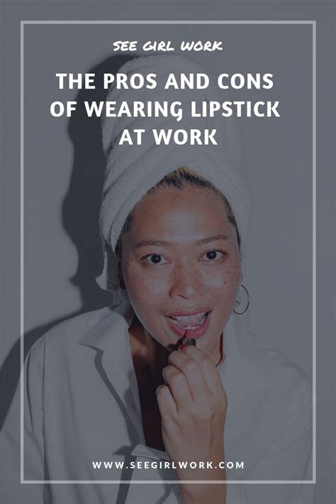 The Pros And Cons Of Wearing Lipstick At Work Organic