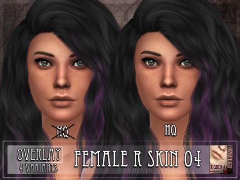 R Skin 4 F Overlay By Remussirion At Tsr Sims 4 Updates