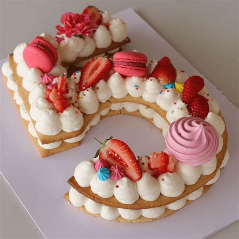 Number Cake Recipe