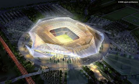 Futuristic Football Stadiums