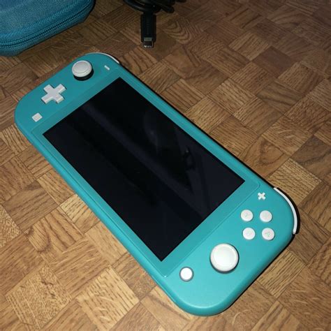 Nintendo SWITCH Lite Turquoise Teal Handheld Video Recreation Console w ...