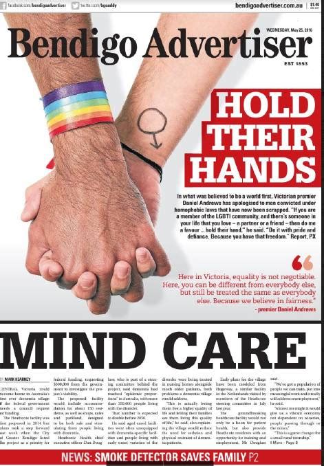 bendigo advertiser front pages a collection from 2015 2019 bendigo advertiser bendigo vic