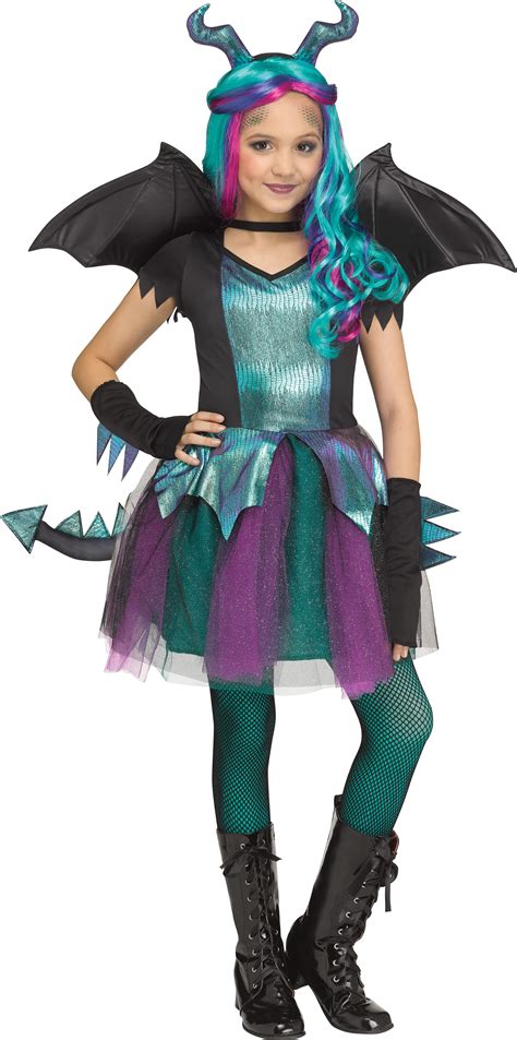 Halloween Girl S Dragon Queen Costume Size Small By Fun World
