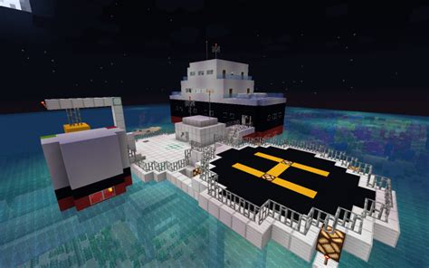 Submarine Base Minecraft Map