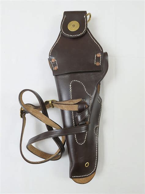Us M1912 Leather Swivel Cavalry Holster Colt 1911 Government Leather