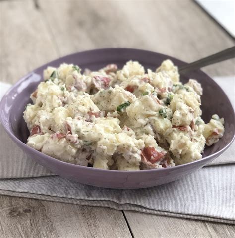 Healthier Red Skin Potato Salad Delicious And Nutritious Eating Red