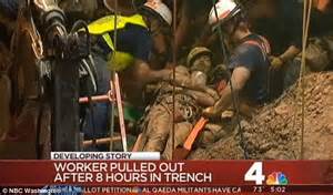 Virginia Construction Worker Rescued From Deep Trench