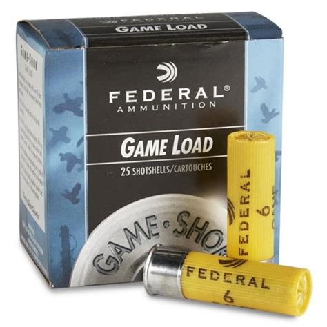 Buy Federal Game Load 20 Gauge Ammo 2 34 78oz 8 Shot Target 250