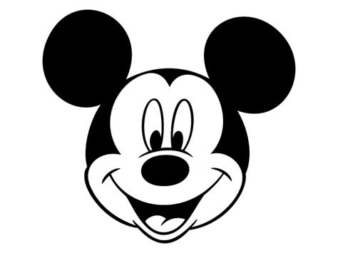 Mickey Mouse Outline Free Download On ClipArtMag