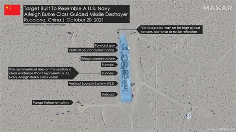 China Builds Missile Targets Shaped Like Us Aircraft Carrier